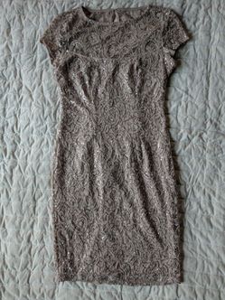 Sequin Lace Dress