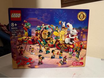 Lunar new year parade Lego