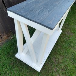 Only One Left - Handmade Country Wood Buffet Table 