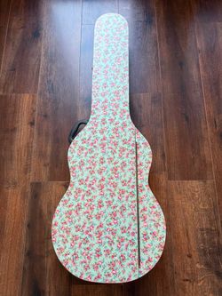 Pottery Barn Teen Junk Gypsy Sweetheart of The Rodeo Guitar Jewelry Case EUC