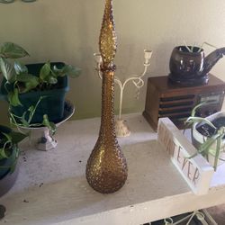 Beautiful  Maybe Amber Bottle 