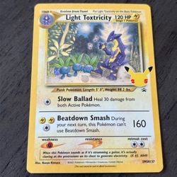 Light Toxtricity - Holo - SWSH: Sword & Shield Promo - SWSH137 LP