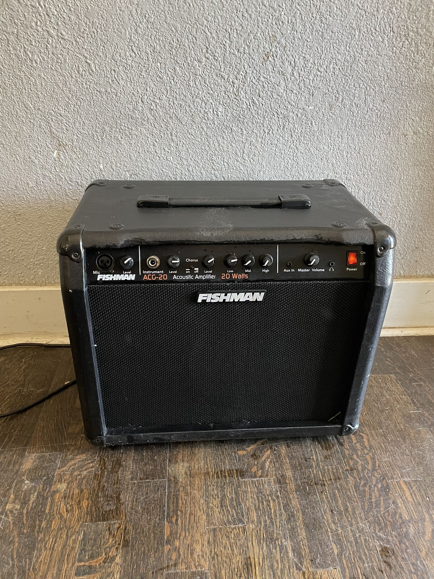 Used Fishman ACG-20 Acoustic Guitar Combo Amp