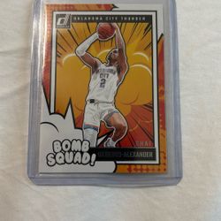 Shai Gilgeous-Alexander Bomb Squad Card