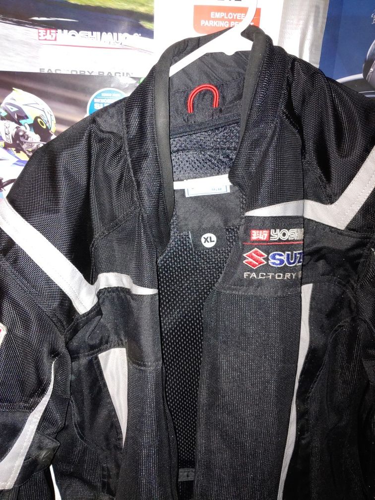 Suzuki motorcycle jacket