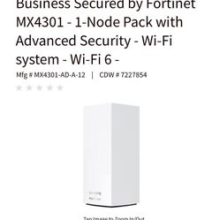 Linksys HomeWRK for Business Secured by Fortinet MX4301 1-Node Pack Wi-Fi system 1PK