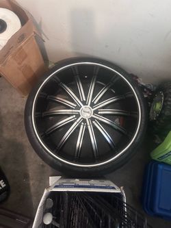 24 inch rims 6 slugs