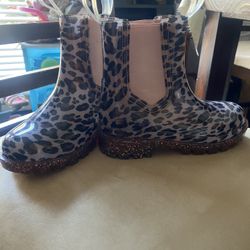 BOTAS DE NIÑA PARA LA LLUVIA SIZE:13/1