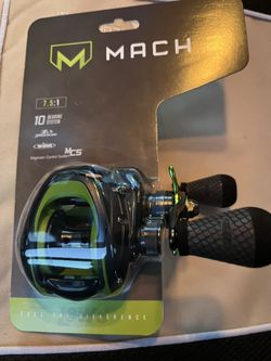  BUNDLE MACH 10 BEARING SYSTEM BAITCASTER. 