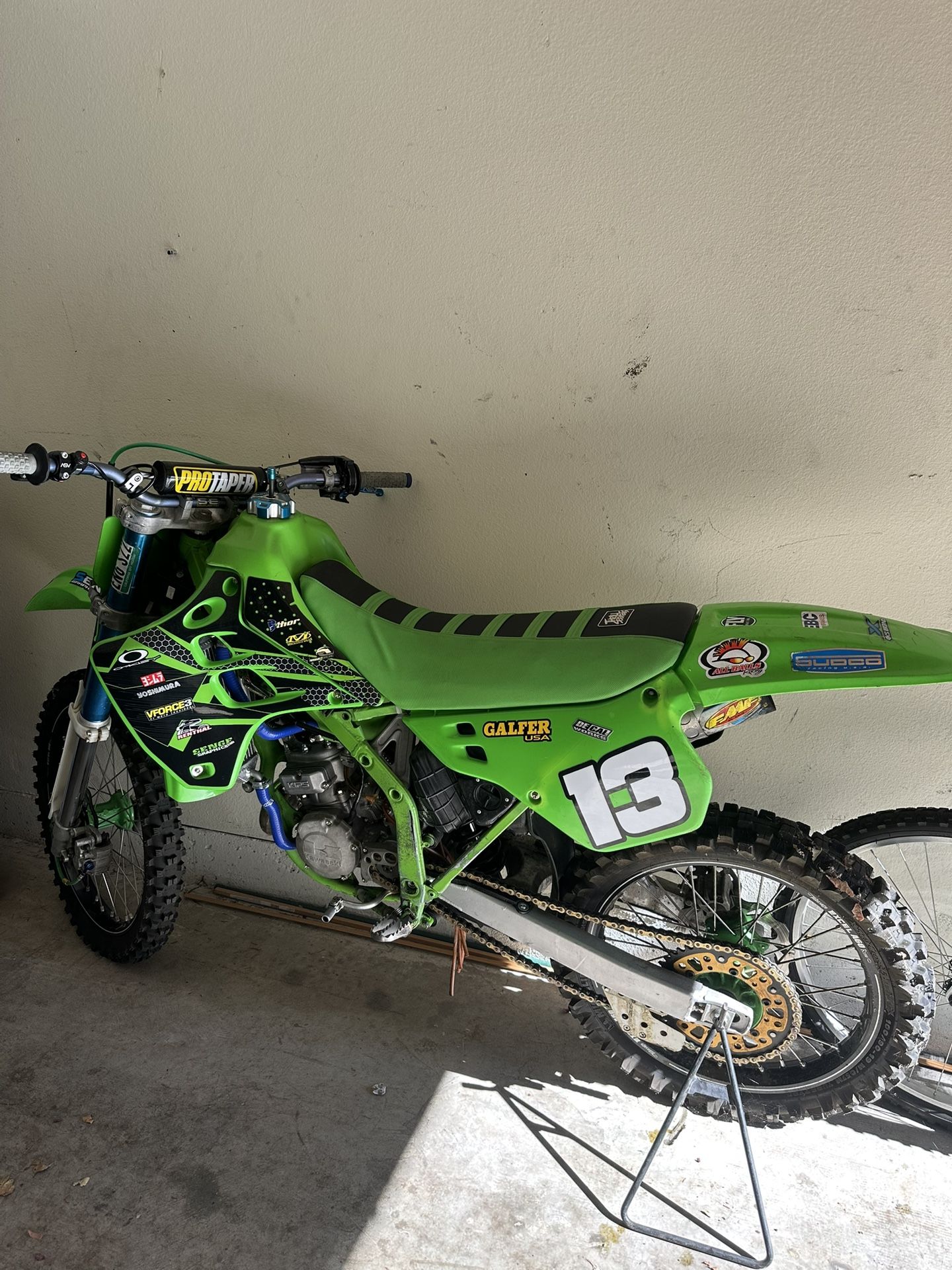 91 kawasaki dirtbike