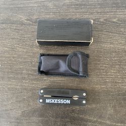 McKesson black stainless steel multi tool