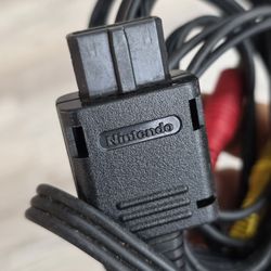 ORIGINAL OEM Super Nintendo 64 GameCube SNES AV VIDEO CABLE CORD AUDIO