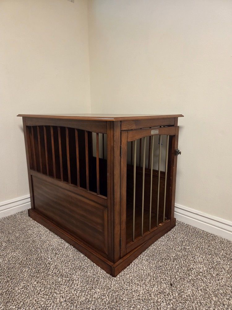Wooden Dog Crate