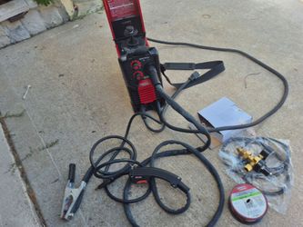 Lincoln WELD-PAK 90i MIG and Flux-Cored Wire Feeder Welder with Gas Regulator