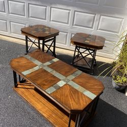 Coffee / Cocktail Table End Tables Set 
