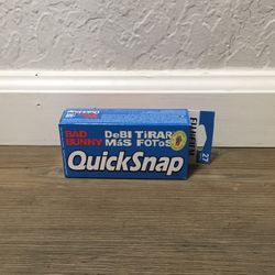 Bad Bunny Fujifilm QuickSnap Debi Tirar Mas Fotos Disposable Camera