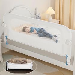 Brand New 70" Toddler Bed Rail Guard – Fits Twin, Full, Queen, King