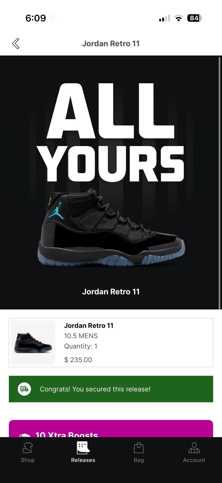 Air Jordan 11 Retro - Gamma Blue