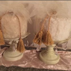 Cake Candles And Pedestal
