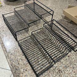 3-Tier Expandable Spice Rack Metal Organizer (Black), BRAND NEW!!!