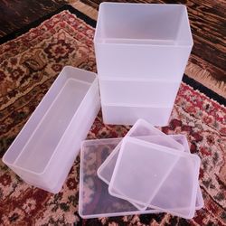 Target Made By Design Brightroom Bathroom Organizer Collection: 3 Small Bins, 5 Med Bins, 3 Lids