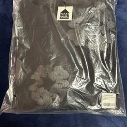 Denim Tears Cotton Wreath Hooded Sweatshirt 'Black Monochrome”