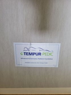 FREE TempurPedic Queen Platform Foundation Base