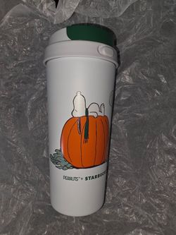 Starbucks x Peanuts Snoopy Pumpkin Tumbler