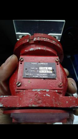 Antique Vintage Aviation master Sight compass