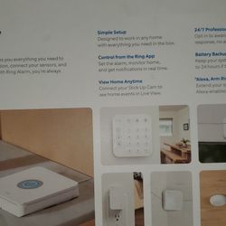 Ring Doorbell 14 Piece Security System 