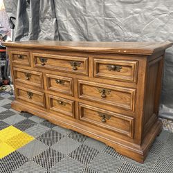 Large Solid Wood Dresser