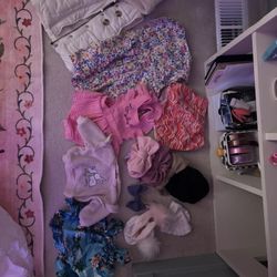 Baby Girl Clothes Sizes NB-24M