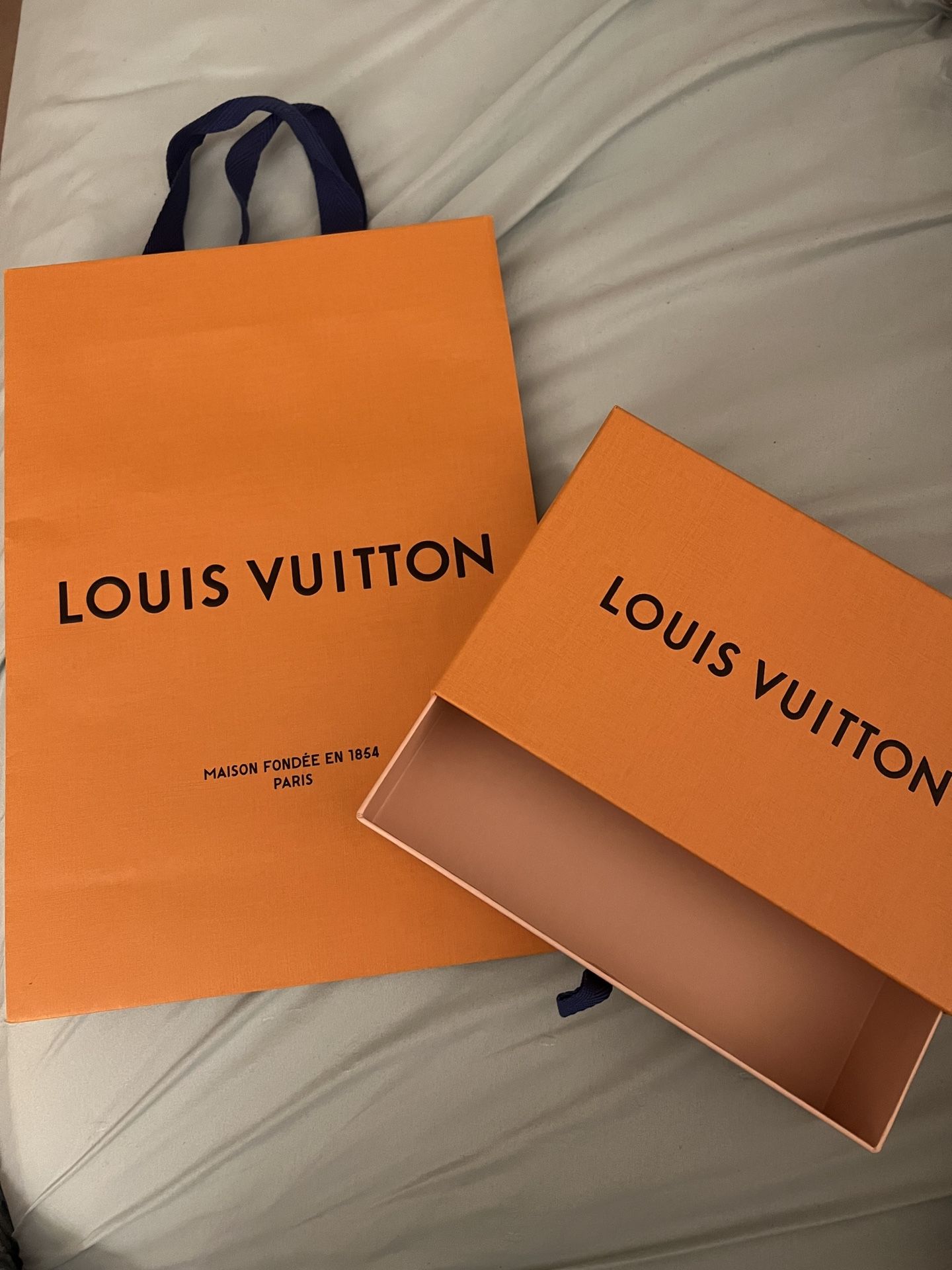 Louis Vuitton Scarf Box & Bag