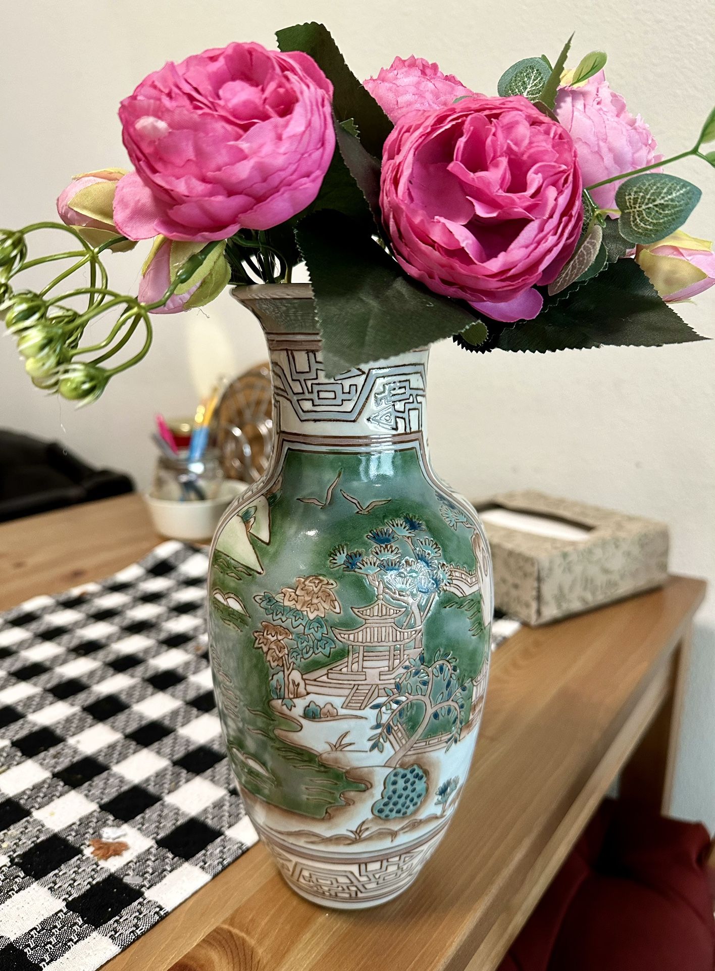 Beautiful Ceramic Japanese Vase