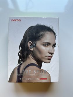Dacom Bonebuds Black Light Sport True Wireless Bluetooth Bone