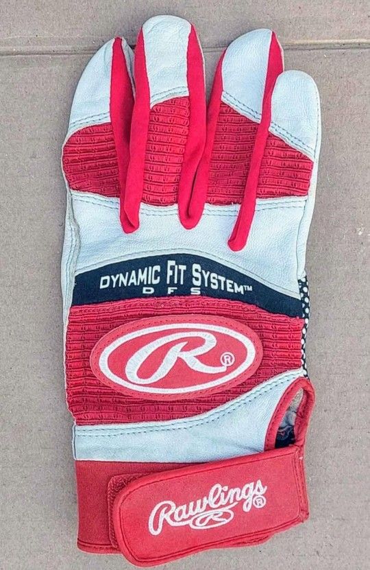 Rawlings Adult Baseball Batting Glove - Right Hand, Excellent Condition, Sell $5
