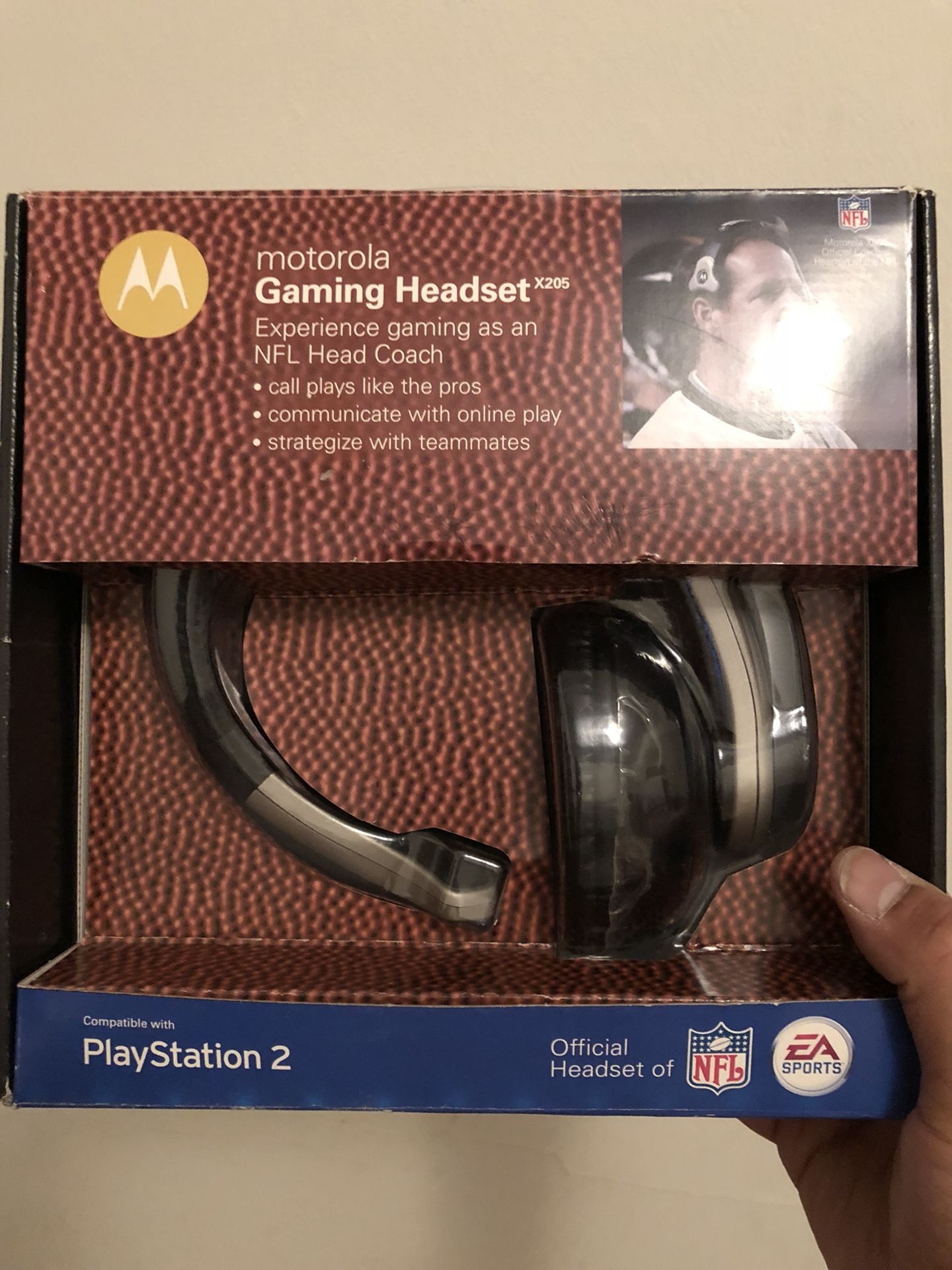 PS2-Motorola gaming headset/mic