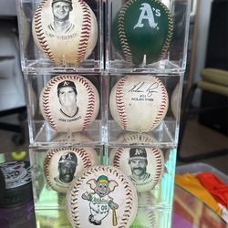 Oakland A’s Chevron Baseballs 