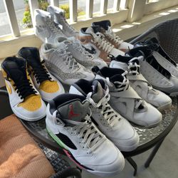 Men’s/Kids Size 8 Shoes For Sale (Jordans/ Nikes)