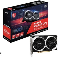 Radeon 6500xt Mech 2 Graphics Card