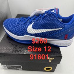 Nike Kobe 6 Protro Dodgers $260