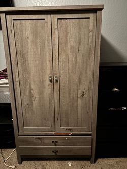 Gray Bedroom storage cabinet