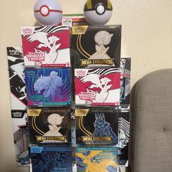 Pokemon etbs and boxes