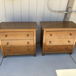 Two Bedside Tables , Drawers, Dressers