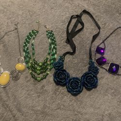 9 Bib & Choker Necklace Bundle