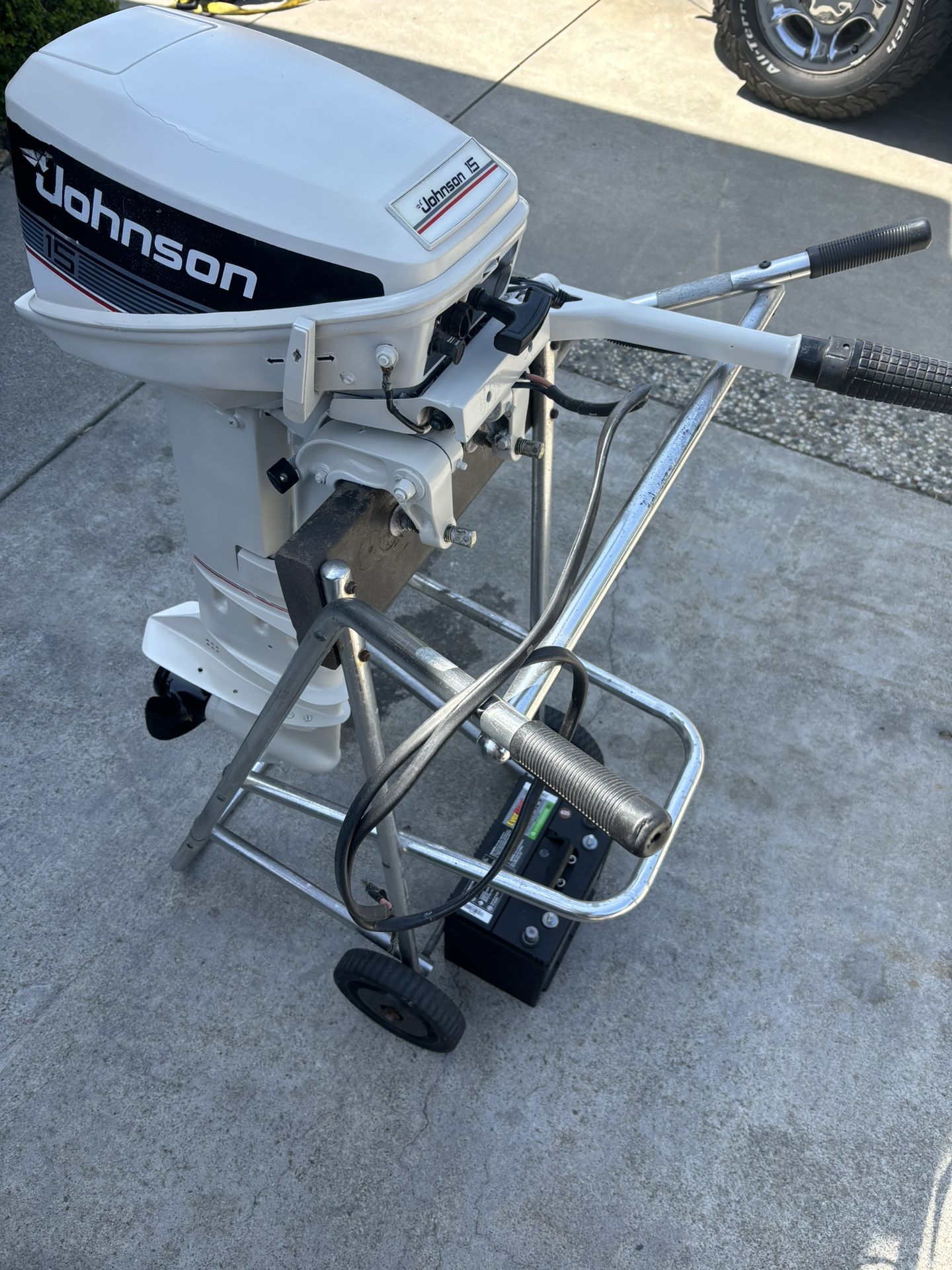 15hp Johnson outboard Motor