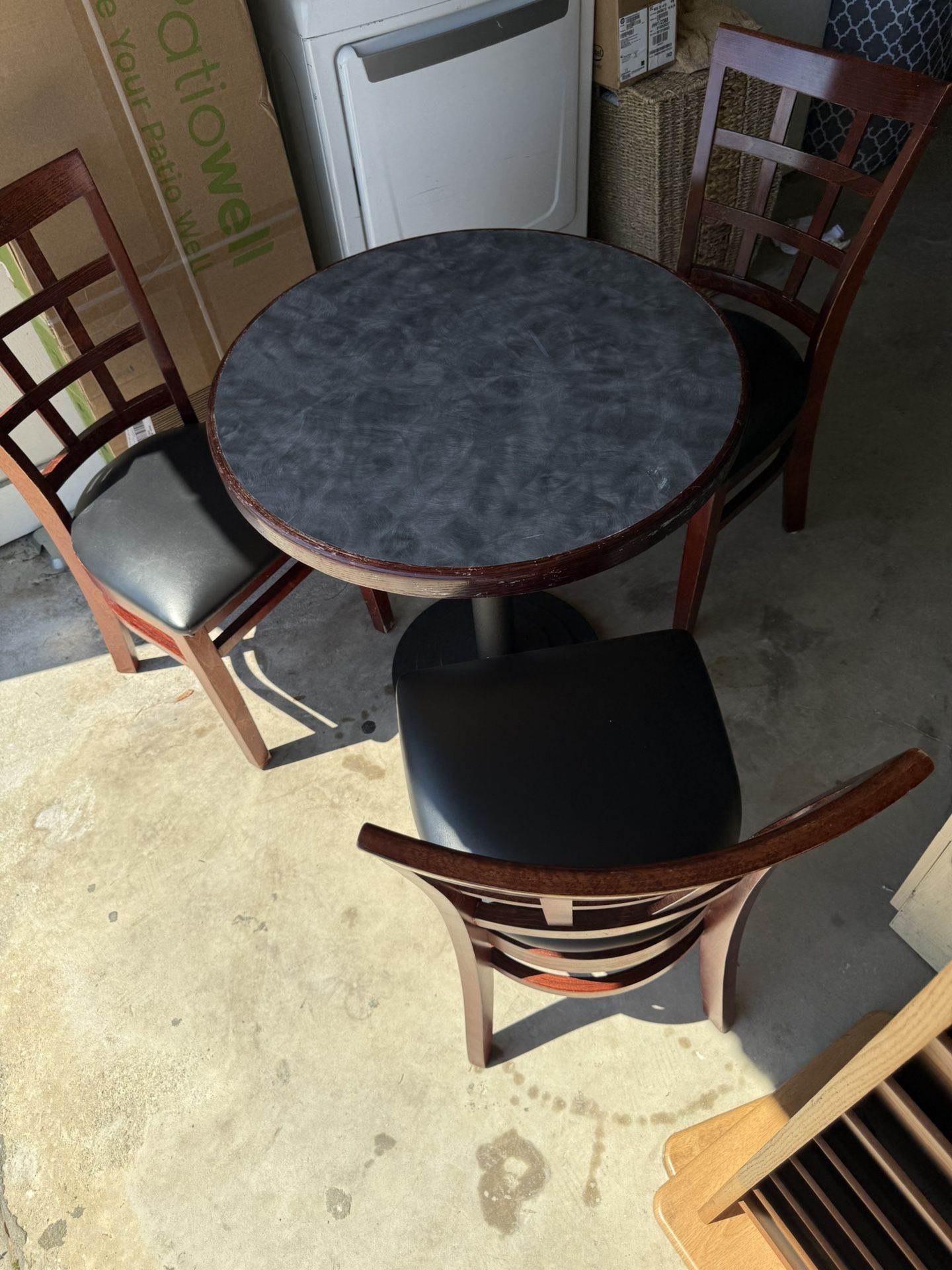 Table With Chairs