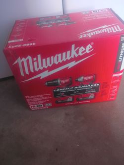 M18 Milwaukee Compact Brushless (2-Tool Combo Kit)
