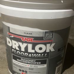 Brand new Drylok 5 gal. Clear Interior/Exterior Floor and Wall Basement and Masonry Waterproofer