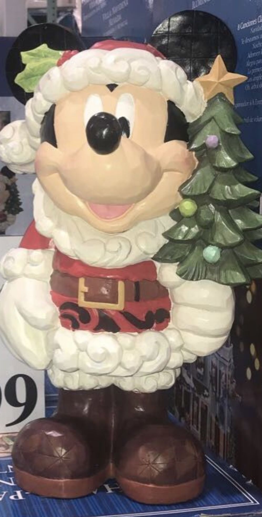 Jim Shore Mickey Disney Christmas Santa
